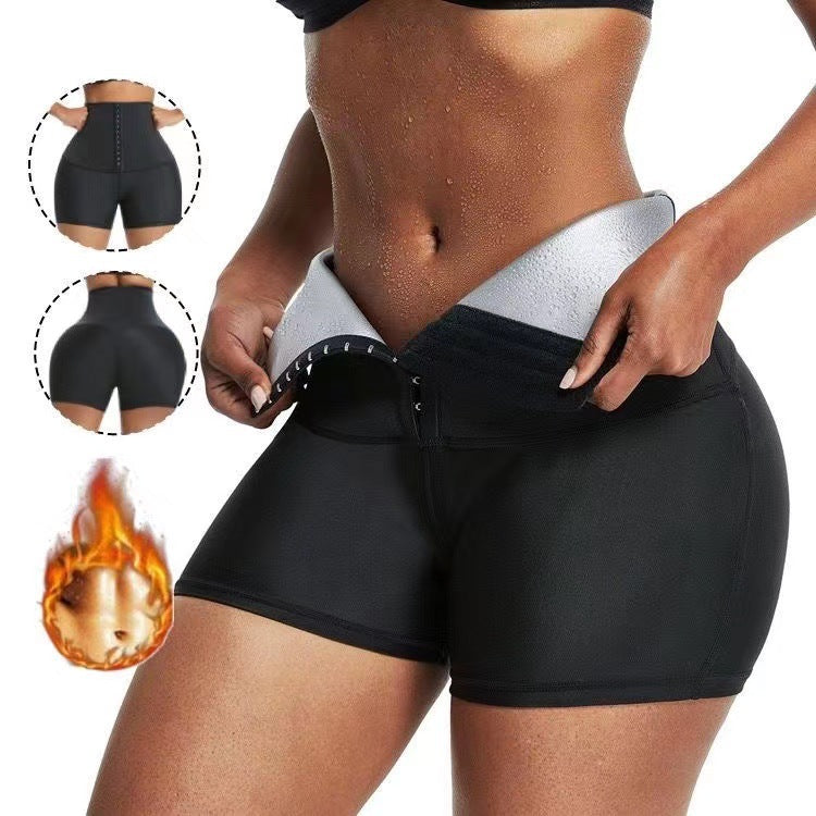 Slimming Pants Waist Trainer Shapewear Tummy Hot Thermo Sweat Leggings Fitness Workout Sweat Sauna Pants Body Shaper Lion-Tree