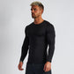 Quick Drying Fitness Stretch Long Sleeved Shirt For Men Lion-Tree