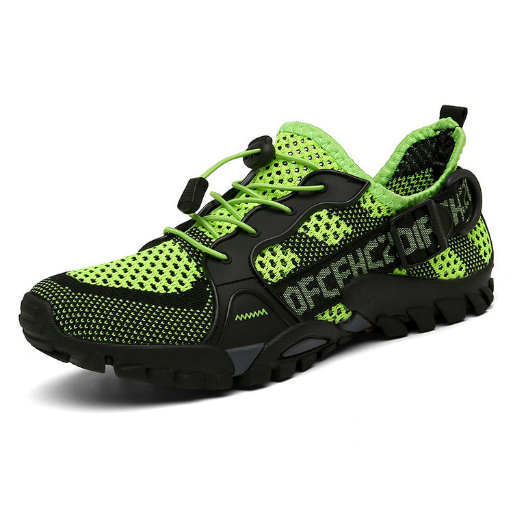 Cloth Shoes With Breathable Mesh For Hiking Lion-Tree