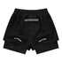 New Fast Drying Sports Anti Light Double Layer Shorts Lion-Tree