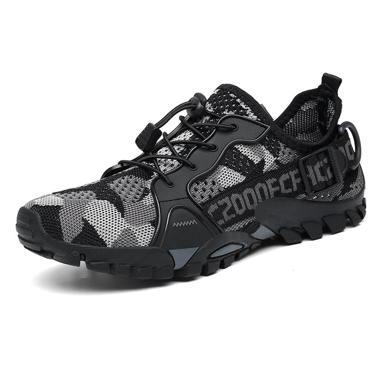 Cloth Shoes With Breathable Mesh For Hiking Lion-Tree