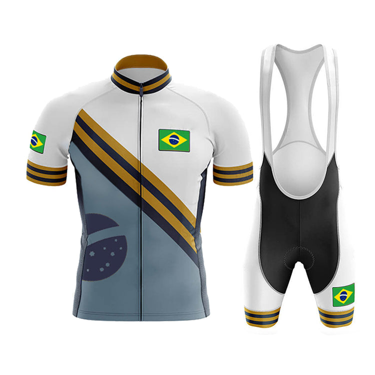 Summer Brazil Team Cycling Jersey Men&