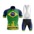 Summer Brazil Team Cycling Jersey Men&