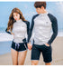 Couple Diving Suit Split Swimsuit Snorkeling Suit Swimsuit Lion-Tree