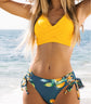 Yellow Bikini Swimsuit For Women Lion-Tree