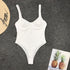 One-piece Swimsuit Solid Color Steel Brackets Gather One-piece Lion-Tree